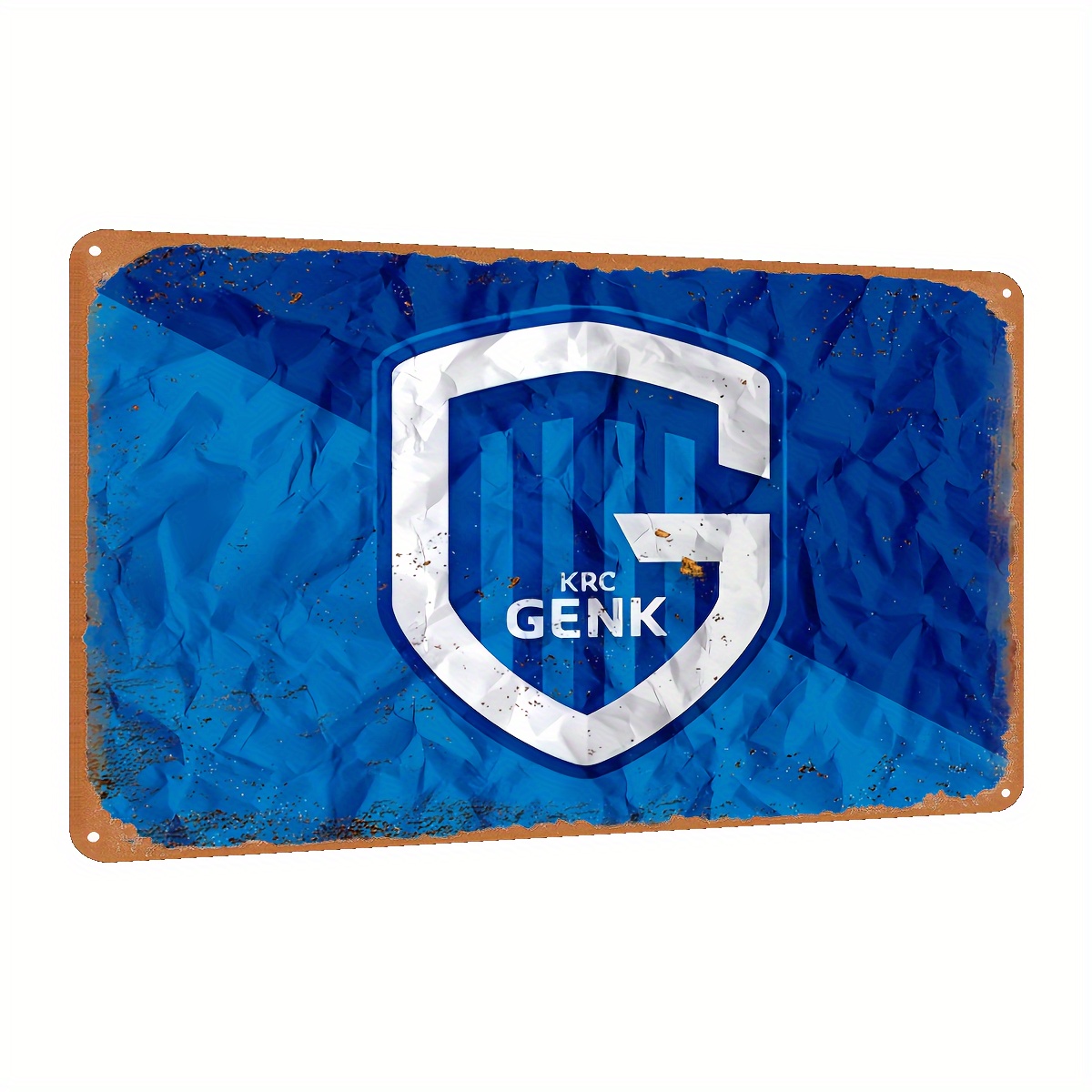 Home Bar And Restaurant - لافتة معدنية من KRC Genk (8''x12'')،