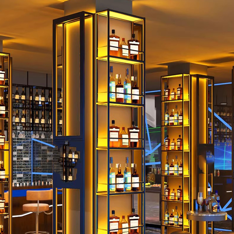 مطعم الجرف بار خزانة النبيذ ال - مراجعة Home Bar Setup وسعره