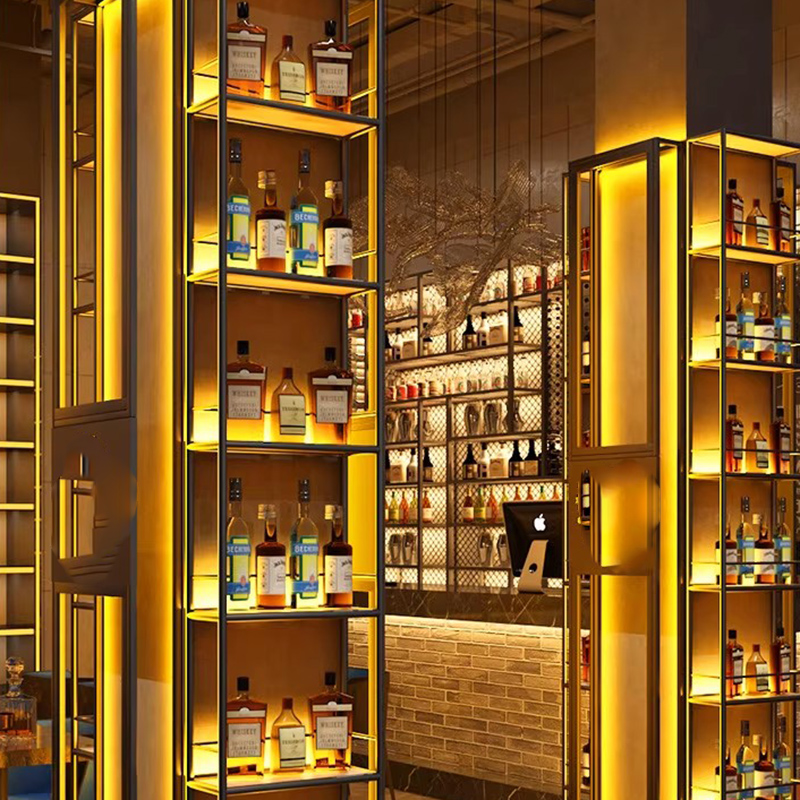 مطعم الجرف بار خزانة النبيذ ال - مراجعة Home Bar Setup وسعره