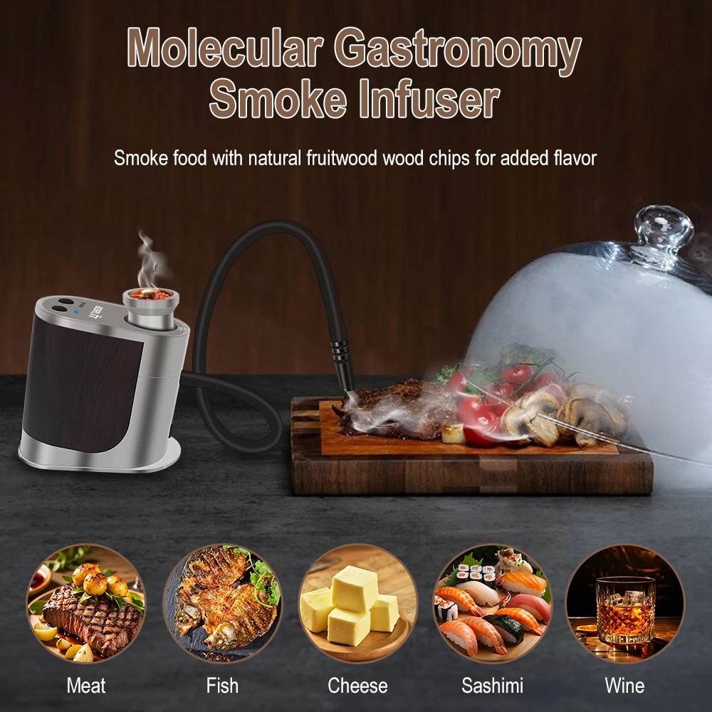 مولد دخان بارد محمول جديد من B - مراجعة Smoking Gun Kit وسعره