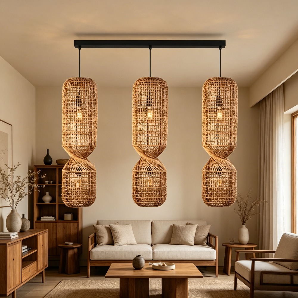 مصباح معلق ياباني بأسلوب وابي  - مراجعة Home Bar And Counter وسعره